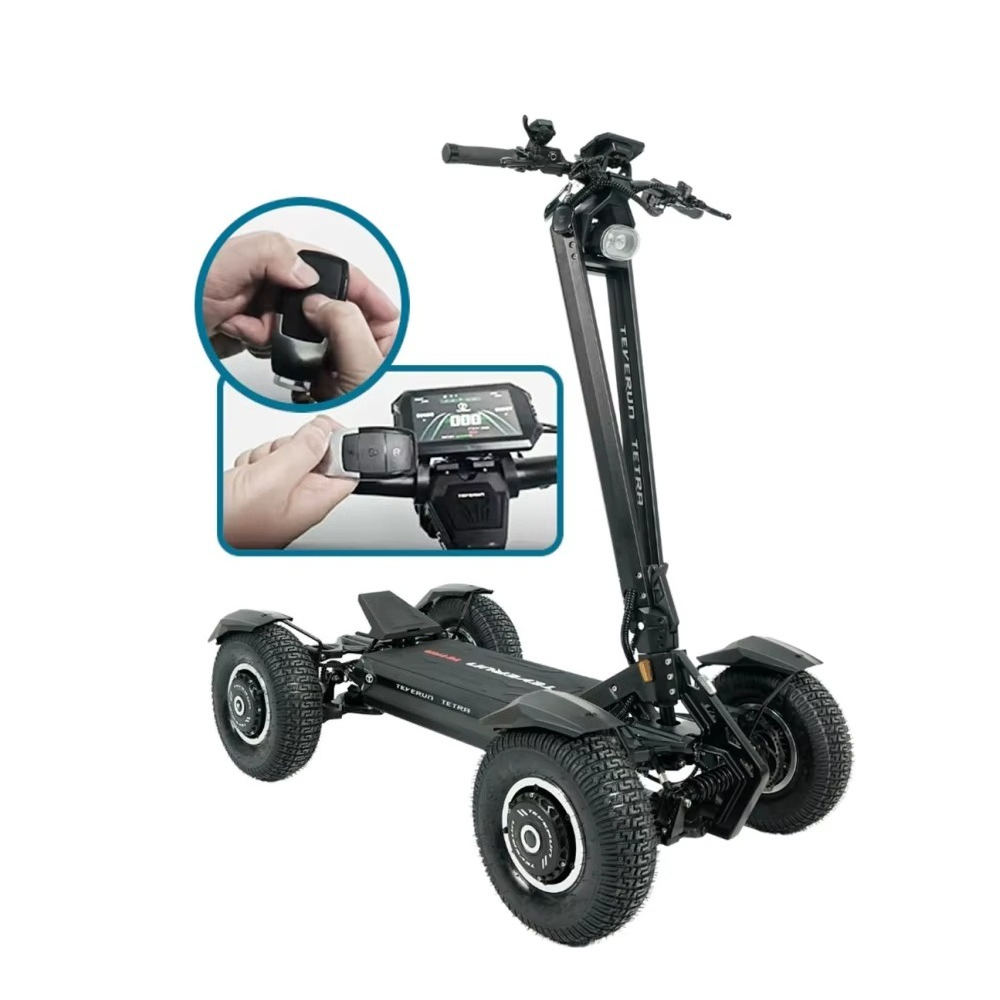 Electric Scooter Adults - 5000W High Torque Power Foldable Four-Wheel