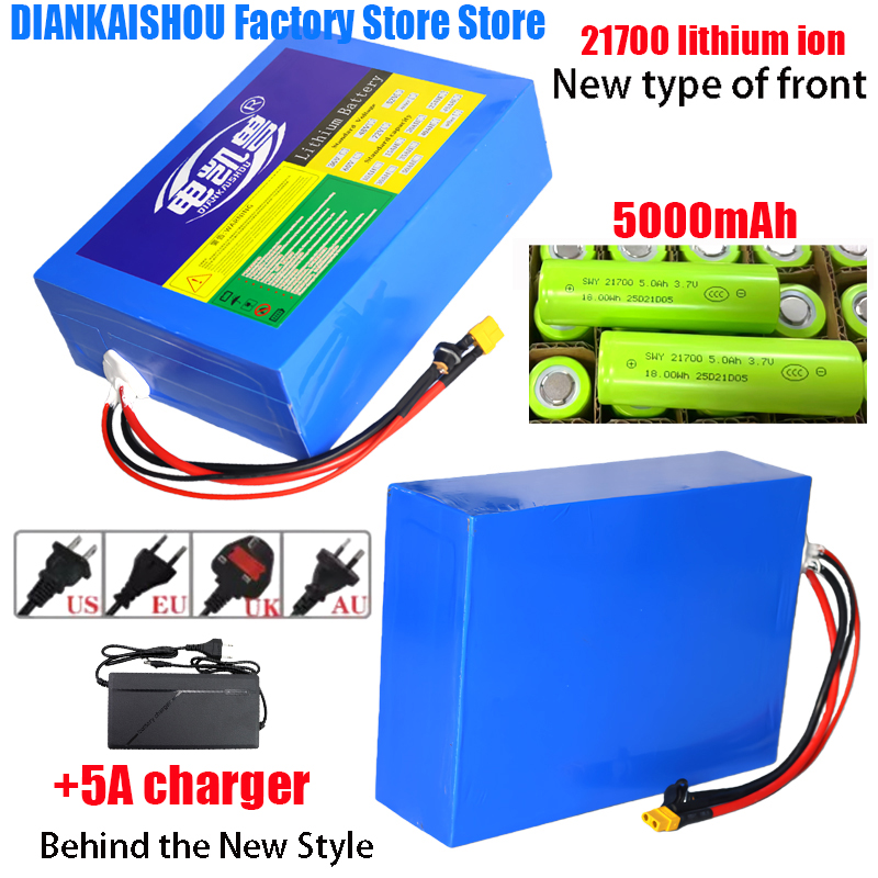 New 72V 60V 52V 48V 36V 30Ah 2 - 60V 30Ah 21700 Battery Pack ulasan dan harga