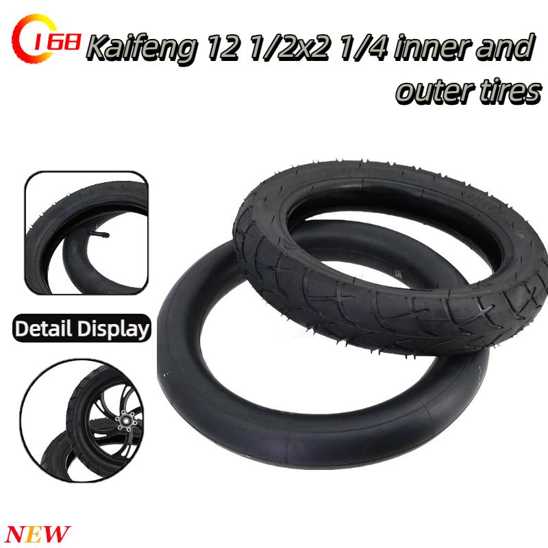 New 12 1/2X2 1/4 inner and out - Scooter Tire ulasan dan harga