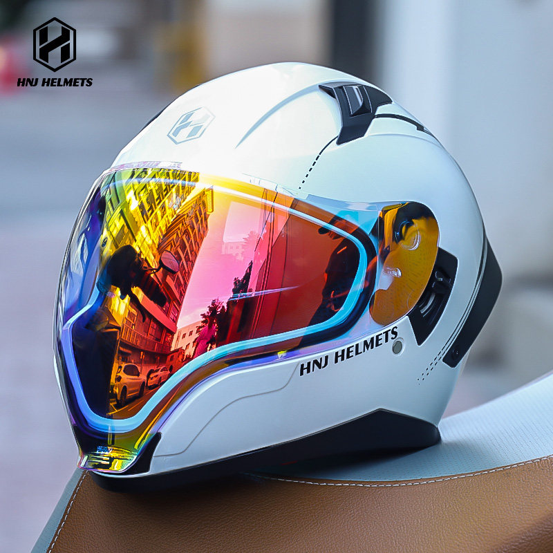 DOT Certified Full Face Helmet - Scooter Helmet Set ulasan dan harga