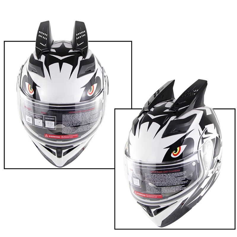 2Pcs Helmet Racing Ear Horns M - Scooter Helmet Set ulasan dan harga