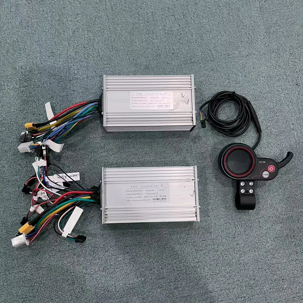 Toursor 60V 50A FOC Motor Spee - 72V 45A Dual Controller ulasan dan harga