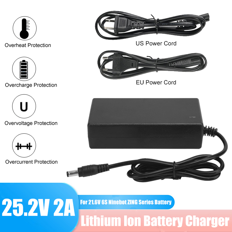 25.2V 2A Li-ion Battery Charge - Kids Electric Scooter ulasan dan harga