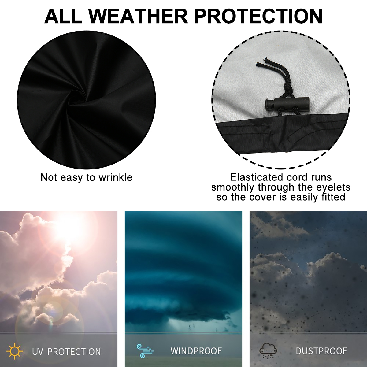 Waterproof Mobility Scooter Co - Electric Scooter Rain Cover ulasan dan harga