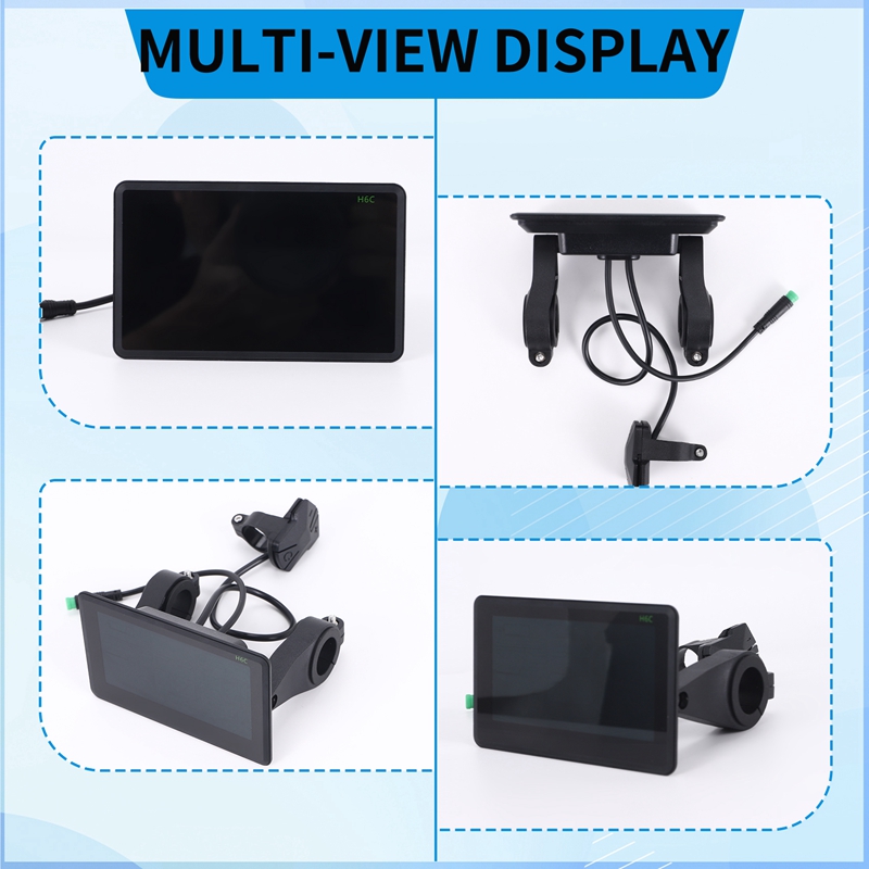 H6C Electric Bike LCD Display  - Electric Scooter ulasan dan harga